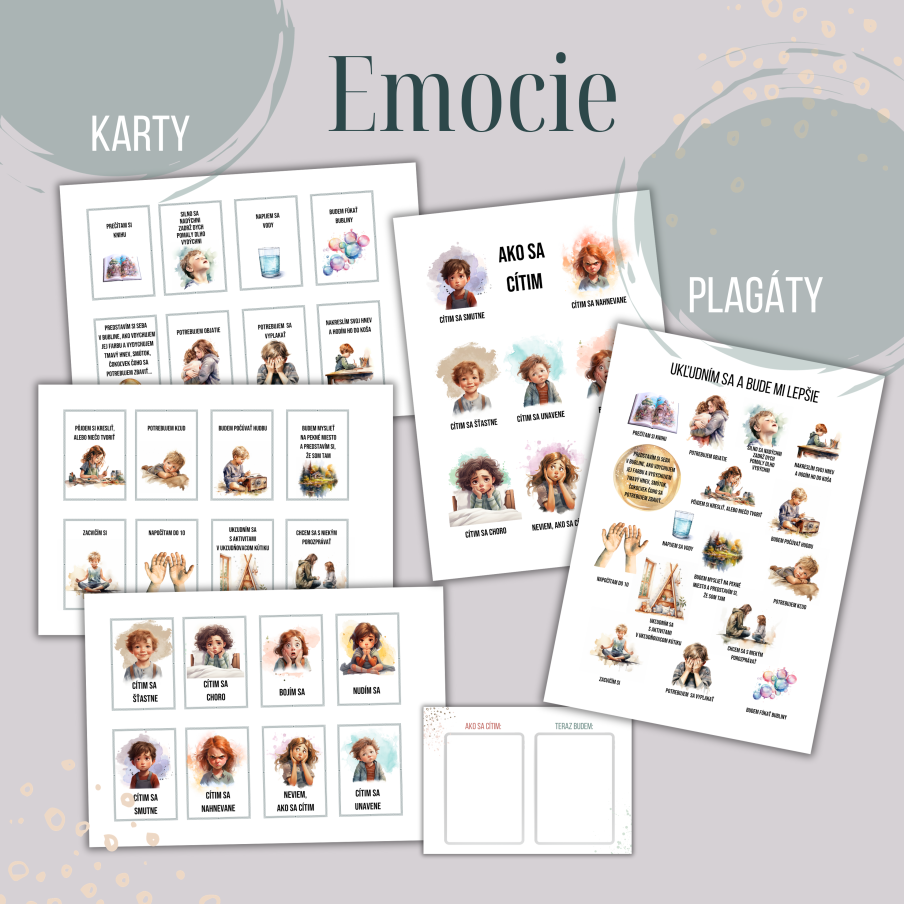 PDF verzia Emócie a ako s nimi pracovať - pre deti a ich láskavých rodičov