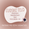 PDF Ľudské telo: edukčné karty, trojzložkové karty, trojice, pexeso a BONUS - pracovné listy