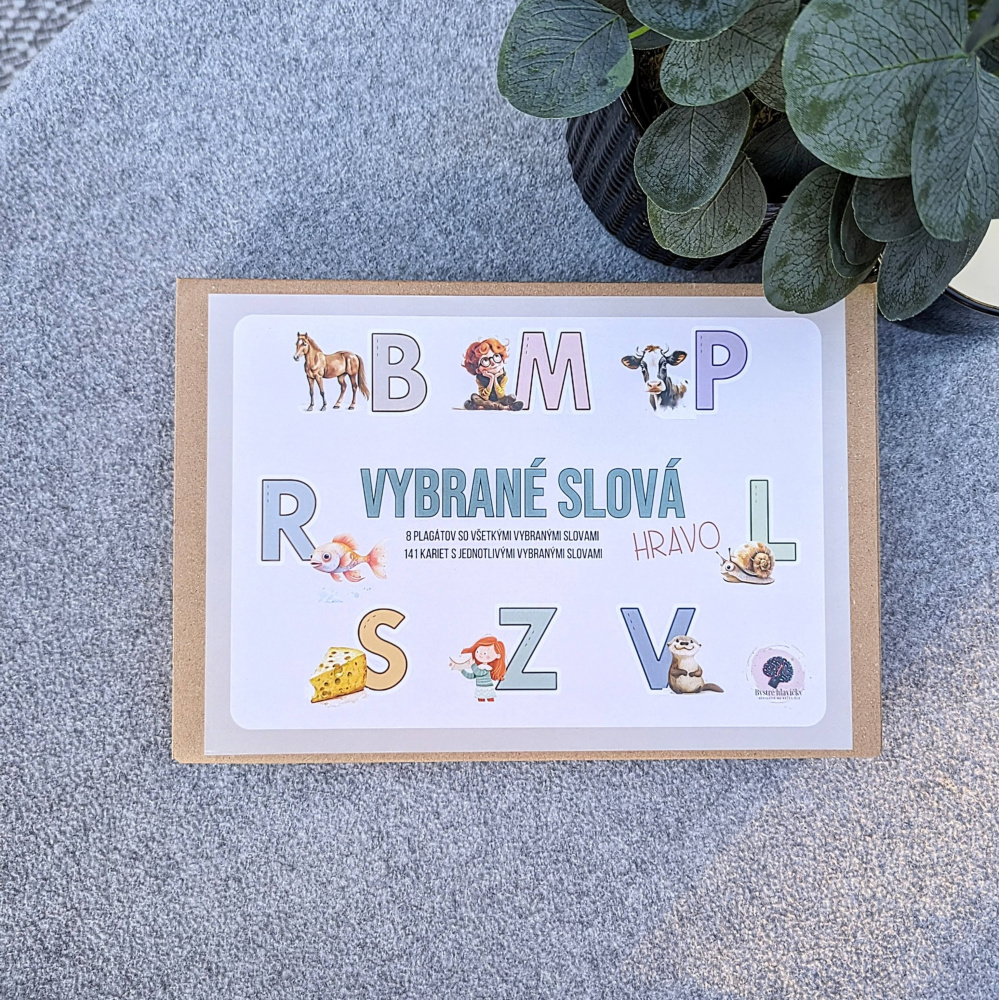 Vybrané slová hravo pre...