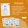 PDF počasie - karty (flashcards) v SJ a AJ obojstranné, montessori trojzložkové karty, plagáty a pexeso