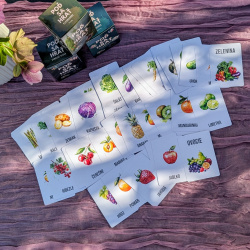 Set dvoch hier: Flashcards príroda a Flashcards svet okolo nás: Prvé slová, prvé čítanie a angličtina v jednom