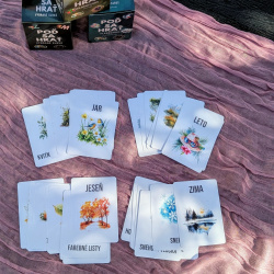 Set dvoch hier: Flashcards príroda a Flashcards svet okolo nás: Prvé slová, prvé čítanie a angličtina v jednom