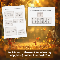 Jesenná výprava so škriatkami - výlet v prírode