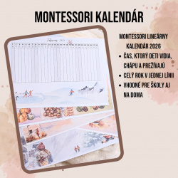Montessori kalendár 2026