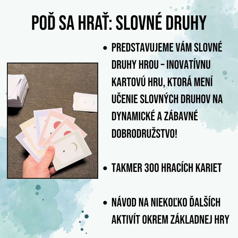 PDF Poď sa hrať: slovné druhy